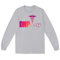 Moon Dust dnp doctor of nursing practice heartbeat color rn nurse Long Sleeve Tee - linhVisuals