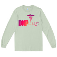 Matcha dnp doctor of nursing practice heartbeat color rn nurse Long Sleeve Tee - linhVisuals