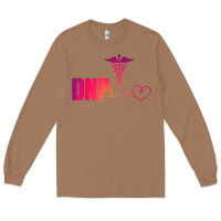 Toasted Coconut dnp doctor of nursing practice heartbeat color rn nurse Long Sleeve Tee - linhVisuals