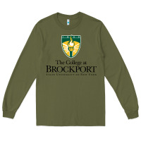 Army Green SUNY Brockport College Long Sleeve Tee - linhVisuals