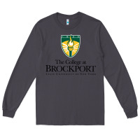 Smoke SUNY Brockport College Long Sleeve Tee - linhVisuals