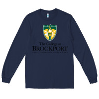 Navy SUNY Brockport College Long Sleeve Tee - linhVisuals