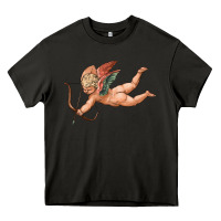 Asphalt cupid olivia Heavy Core Tee - OliviaCreatesArt