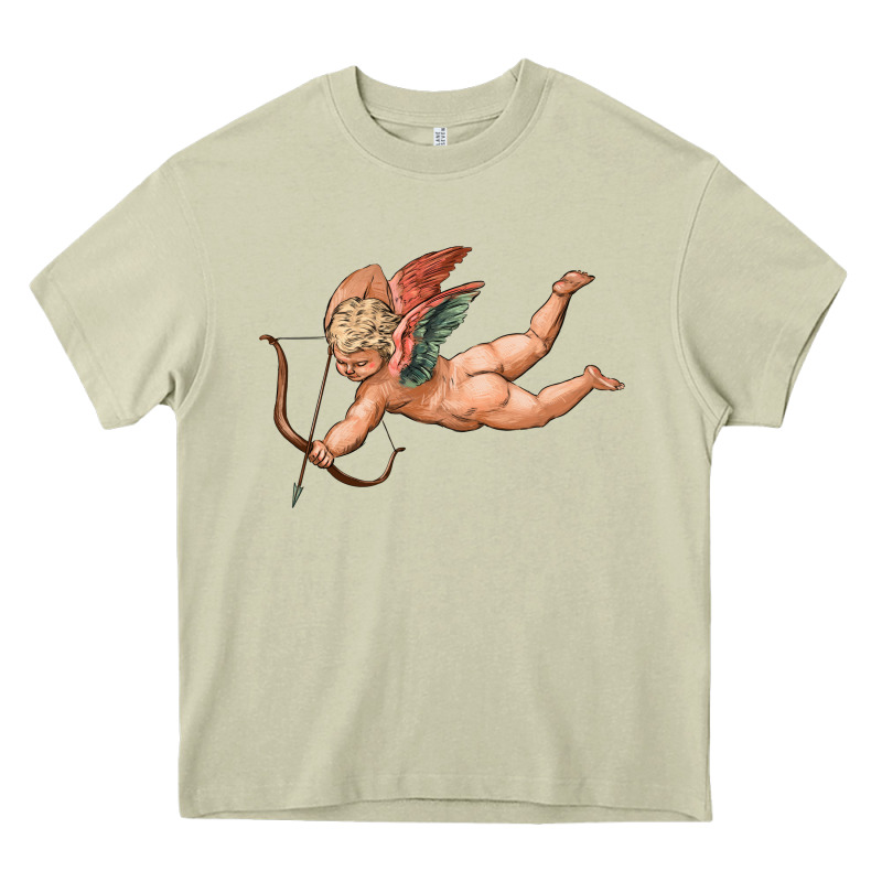 Cupid Olivia Heavy Core Tee by OliviaCreatesArt | Teevron