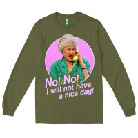 Army Green dorothy zbornak Long Sleeve Tee - linhVisuals