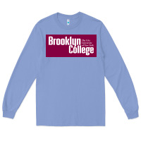 Colony Blue Brooklyn College Long Sleeve Tee - linhVisuals