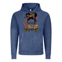Vintage Denim august girl Vintage Hoodie - SublimationCraftShop