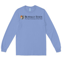 Colony Blue SUNY Buffalo State College Long Sleeve Tee - linhVisuals