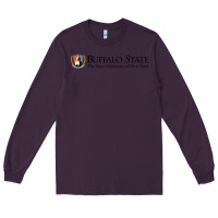 Plum SUNY Buffalo State College Long Sleeve Tee - linhVisuals
