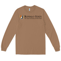 Toasted Coconut SUNY Buffalo State College Long Sleeve Tee - linhVisuals