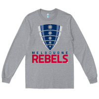 Heather Grey melbourne rebels rugby super league Long Sleeve Tee - linhVisuals