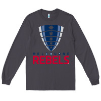 Smoke melbourne rebels rugby super league Long Sleeve Tee - linhVisuals