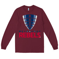 Burgundy melbourne rebels rugby super league Long Sleeve Tee - linhVisuals