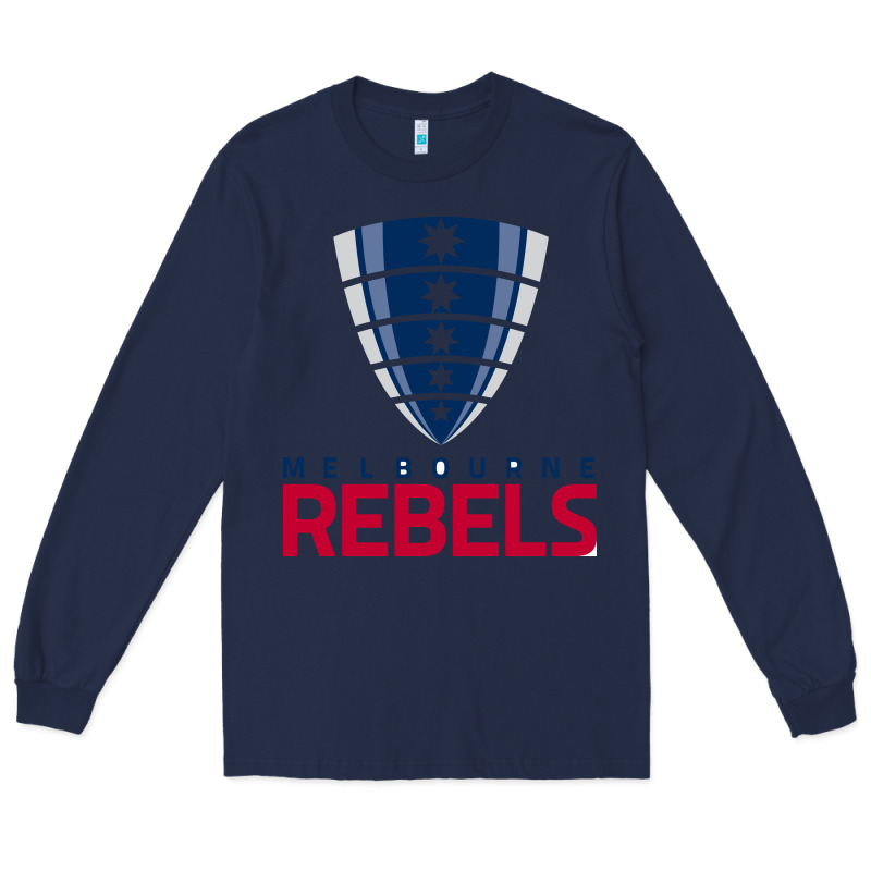 Melbourne Rebels Rugby Super League Long Sleeve Tee by linhVisuals | Teevron