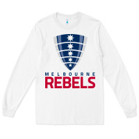 White melbourne rebels rugby super league Long Sleeve Tee - linhVisuals