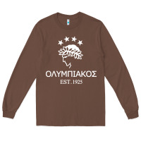 Chestnut olympiakos greek Long Sleeve Tee - linhVisuals