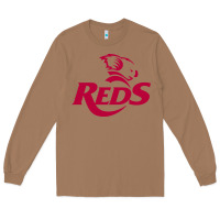 Toasted Coconut queensland reds rugby super league Long Sleeve Tee - linhVisuals