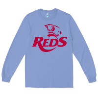 Colony Blue queensland reds rugby super league Long Sleeve Tee - linhVisuals