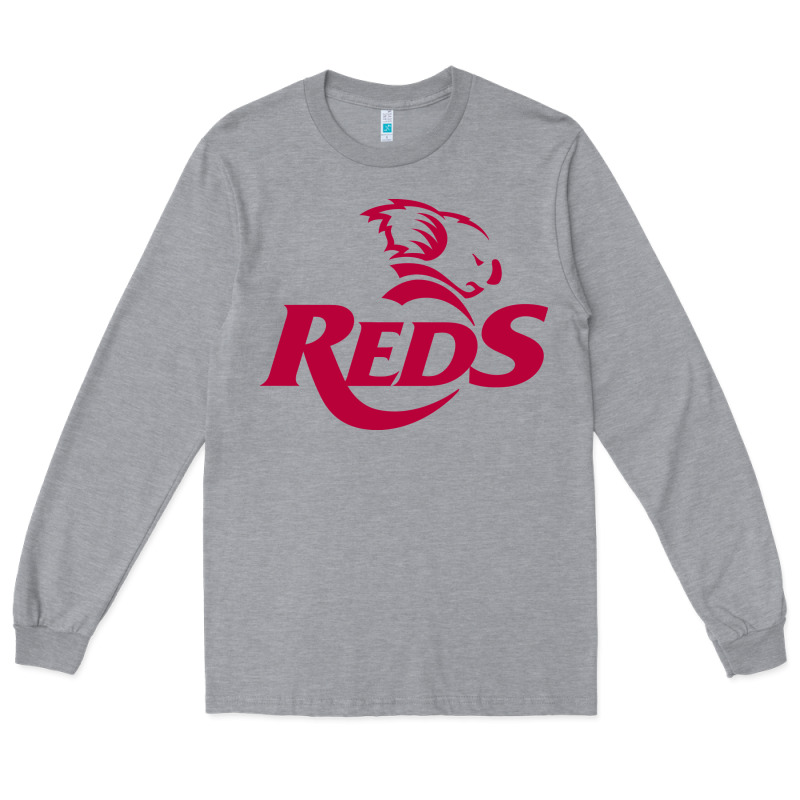 Queensland Reds Rugby Super League Long Sleeve Tee by linhVisuals | Teevron