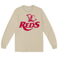 Mushroom queensland reds rugby super league Long Sleeve Tee - linhVisuals