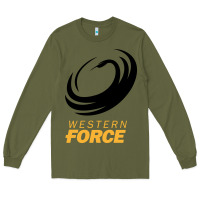 Army Green western force rugby super league Long Sleeve Tee - linhVisuals