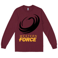 Burgundy western force rugby super league Long Sleeve Tee - linhVisuals