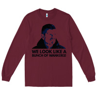 Burgundy an unimpressed guenther steiner Long Sleeve Tee - linhVisuals