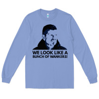 Colony Blue an unimpressed guenther steiner Long Sleeve Tee - linhVisuals