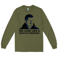 Army Green an unimpressed guenther steiner Long Sleeve Tee - linhVisuals