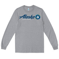 Heather Grey alaska eskimo Long Sleeve Tee - linhVisuals