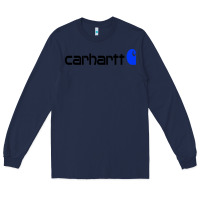 Navy carhartt Long Sleeve Tee - linhVisuals