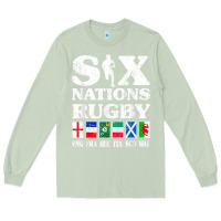 Matcha rugby 6 nations england france ireland italy scotland wales t shirt Long Sleeve Tee - linhVisuals