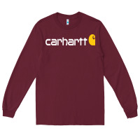 Burgundy carhartt Long Sleeve Tee - linhVisuals