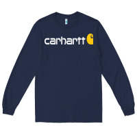 Navy carhartt Long Sleeve Tee - linhVisuals
