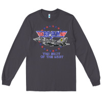 Smoke top gun the best of the best Long Sleeve Tee - linhVisuals