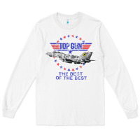 White top gun the best of the best Long Sleeve Tee - linhVisuals