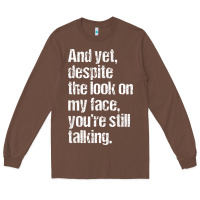 Chestnut trending sarcastic adult humor Long Sleeve Tee - linhVisuals