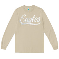 Mushroom eagles school sports fan team spirit mascot gift Long Sleeve Tee - linhVisuals