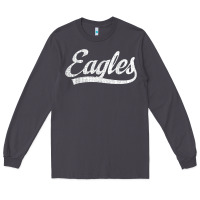 Smoke eagles school sports fan team spirit mascot gift Long Sleeve Tee - linhVisuals