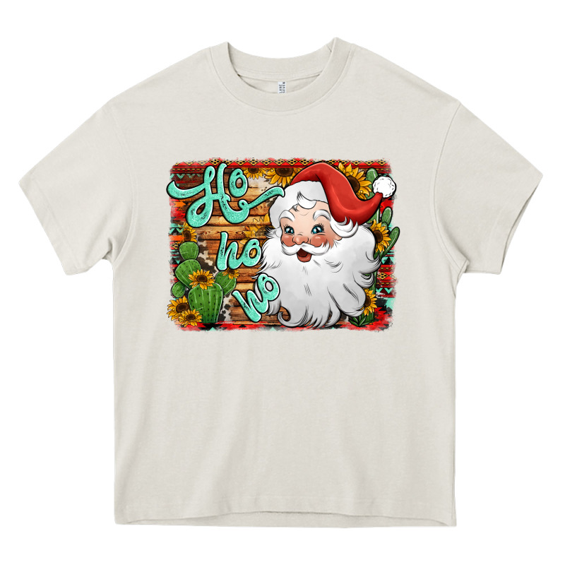 Ho Ho Ho Santa Claus Heavy Core Tee by Jasminsmagicworld | Teevron