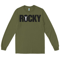 Army Green movie sport rocky Long Sleeve Tee - linhVisuals