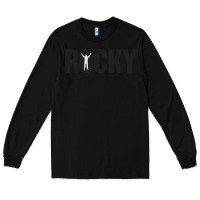 Black movie sport rocky Long Sleeve Tee - linhVisuals