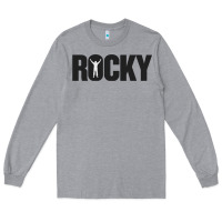 Heather Grey movie sport rocky Long Sleeve Tee - linhVisuals
