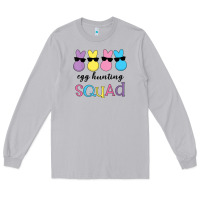 Moon Dust easter egg hunting squad kindergarten squad girls boys kids Long Sleeve Tee - linhVisuals