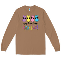 Toasted Coconut easter egg hunting squad kindergarten squad girls boys kids Long Sleeve Tee - linhVisuals