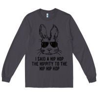 Smoke sunglass bunny hip hop hippity  easter gift  mens & womens t shirt Long Sleeve Tee - linhVisuals