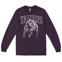 Plum taurus zodiac sign horoscope may astrology t shirt Long Sleeve Tee - linhVisuals