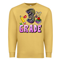 Antique Gold Third Grade Premium Sweatshirt - RanaPortraitStore