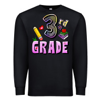Black Third Grade Premium Sweatshirt - RanaPortraitStore