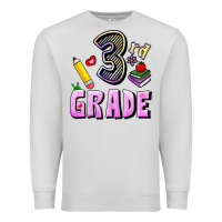Dove Grey Third Grade Premium Sweatshirt - RanaPortraitStore
